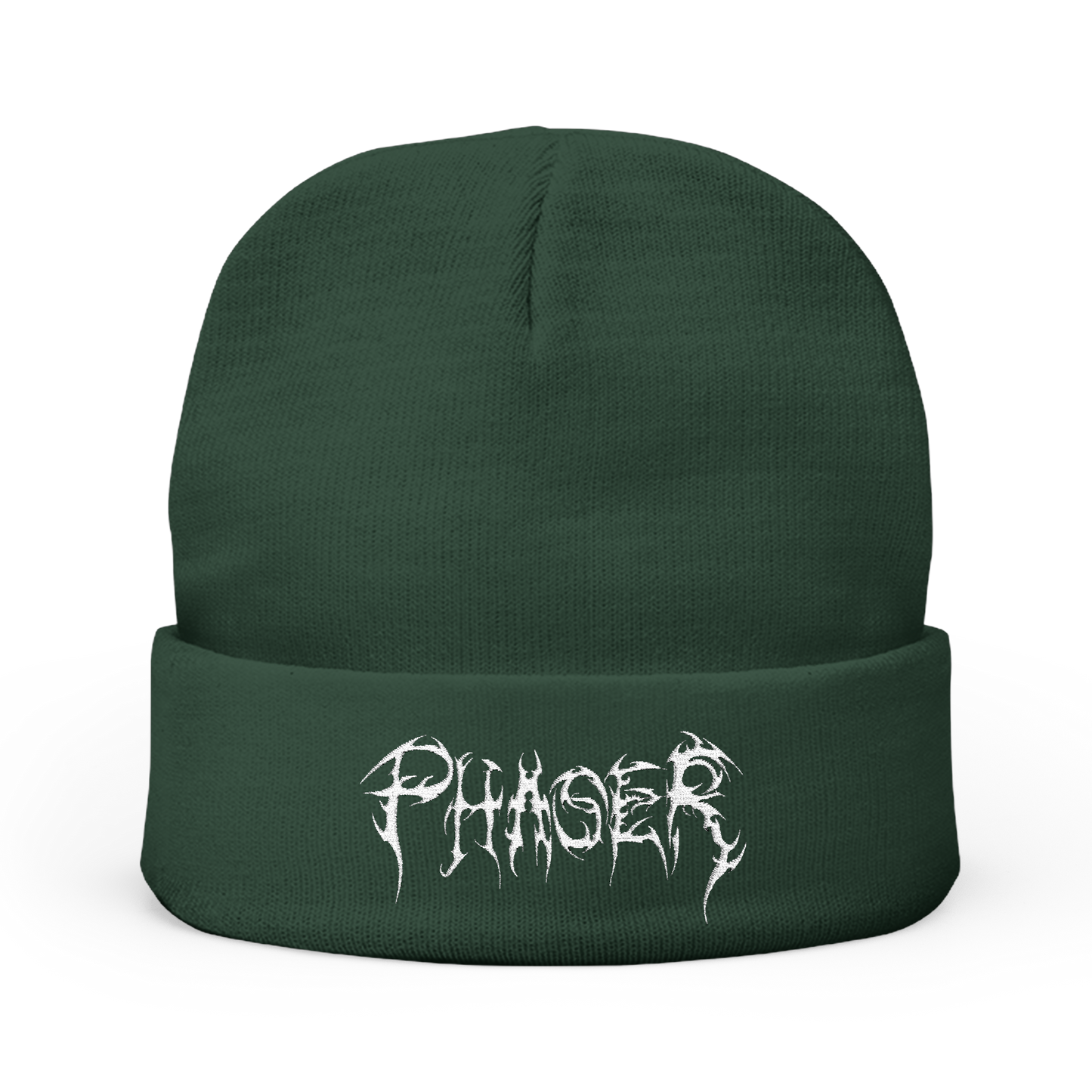 Phaser Embroidered Knit Beanie